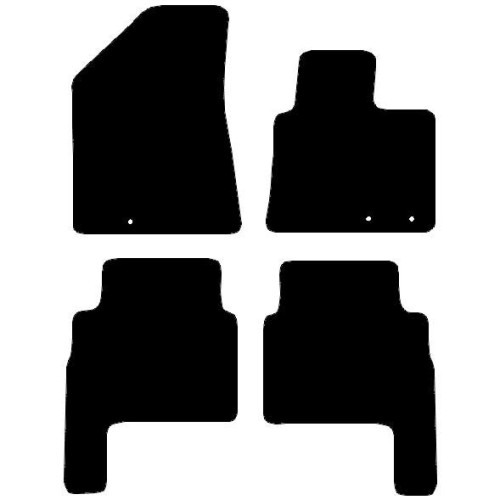 Actual Mat Shape for Kia Sorento 5 Seats (2009 - 2013)
