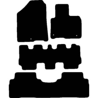 Actual Mat Shape for Kia Sorento [7 Seats] (2015 - 2020)