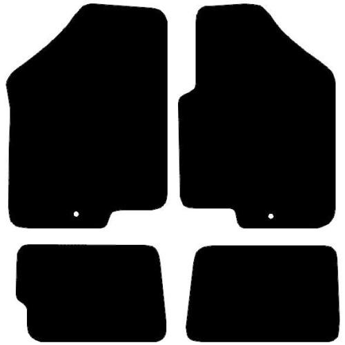 Actual Mat Shape for Kia Soul (2009 - 2010)