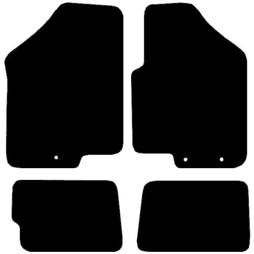 Actual Mat Shape for Kia Soul (2010 - 2013)