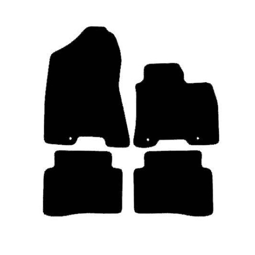 Actual Mat Shape for Kia Sportage / QL (2015 - 2017)