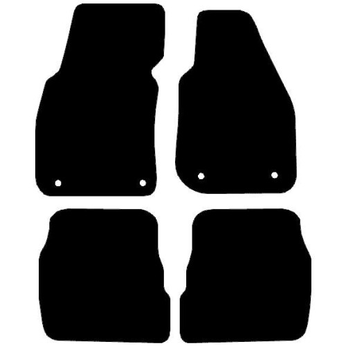 Actual Mat Shape for Audi A6 Allroad (1st gen. C5) (1999 - 2005)