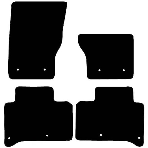 Actual Mat Shape for Land Rover Range Rover Sport IV (2013 - 2021)