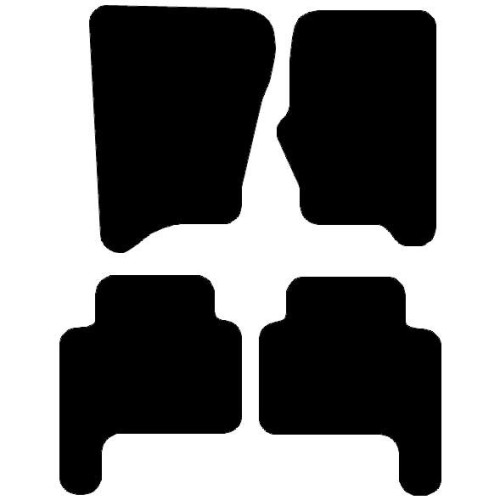 Actual Mat Shape for Land Rover Range Rover Sport (2005 - 2013)
