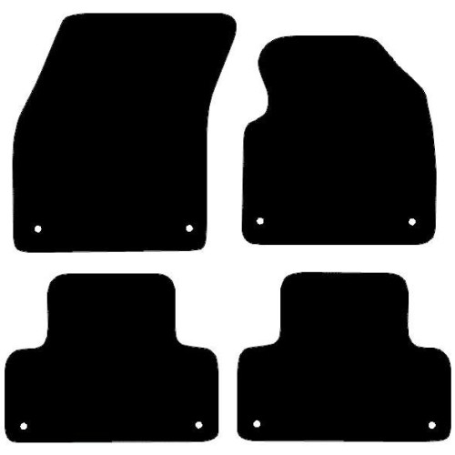 Actual Mat Shape for Land Rover Range Rover Evoque (2011 - 2018)