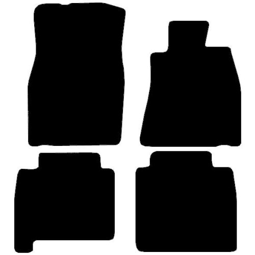 Actual Mat Shape for Lexus LS 600H (2007 - 2017)