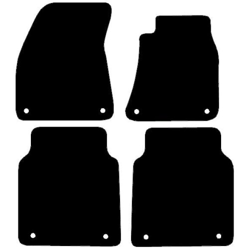 Actual Mat Shape for Audi A8 LWB (3rd Gen) (2010 - 2018)