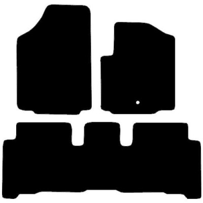 Actual Mat Shape for Mahindra XUV500 (2012 - 2015)