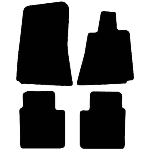 Actual Mat Shape for Maserati Quattroporte (2012 - Present)