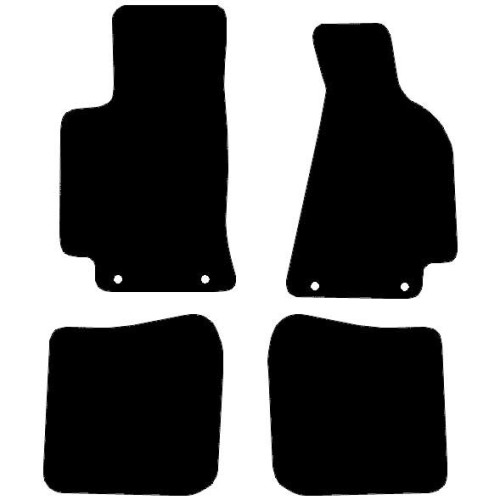 Actual Mat Shape for Audi Cabriolet (1992 - 2002)