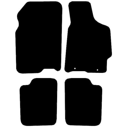 Actual Mat Shape for Mazda 626 (1998 - 2002)
