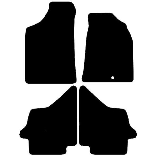 Actual Mat Shape for Mazda BT-50 Double Cab / BT-50 Single Cab (2006 - 2011)