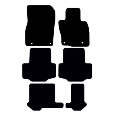 Actual Mat Shape for Mazda CX-80 (7 Seater) (2024 - Present)