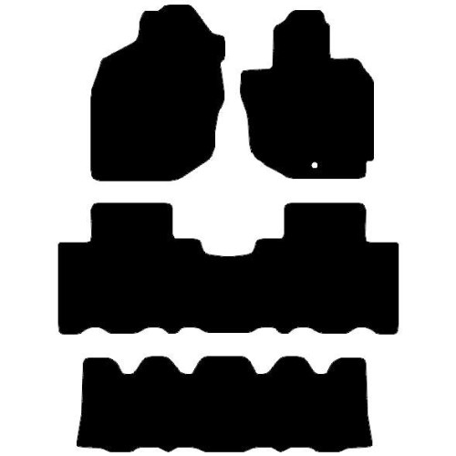 Actual Mat Shape for Mazda MPV (1999 - 2004)