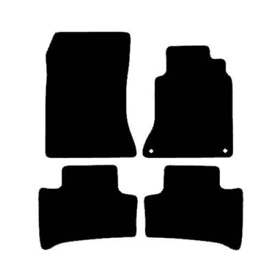 Actual Mat Shape for Mercedes B Class (B250E) ELECTRIC (2014 - 2018)