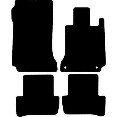 Actual Mat Shape for Mercedes C Class (W204 / S204) - Saloon / Estate (2007 - 2014)