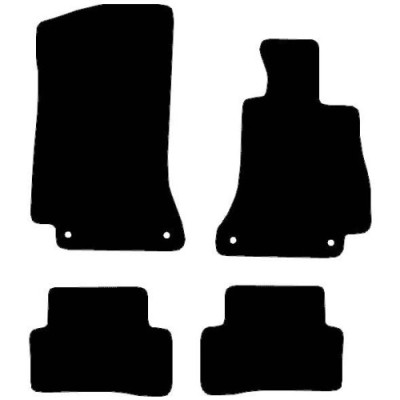 Actual Mat Shape for Mercedes C Class Saloon / Estate W205 (2014 - 2021)