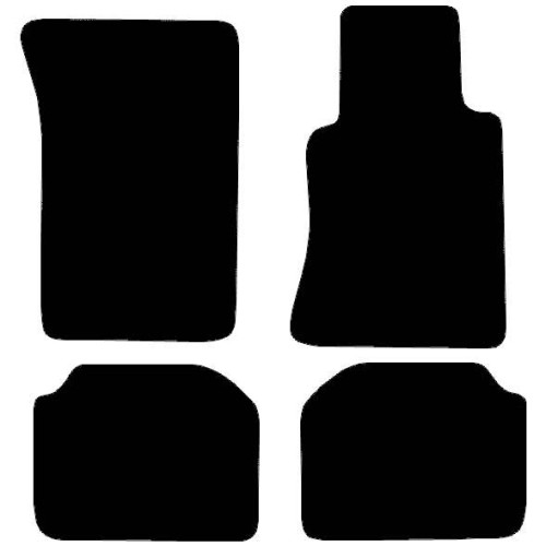 Actual Mat Shape for Mercedes CL (1992 - 2000)