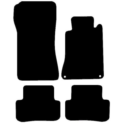 Actual Mat Shape for Mercedes CLC (2008 - 2011)