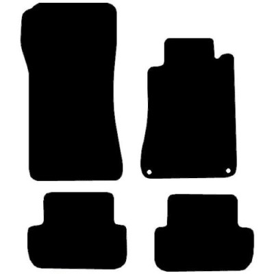 Actual Mat Shape for Mercedes CLK (2002 - 2010)