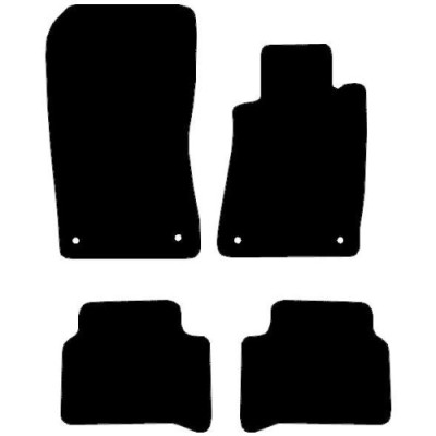 Actual Mat Shape for Mercedes CLS (2005 - 2010)