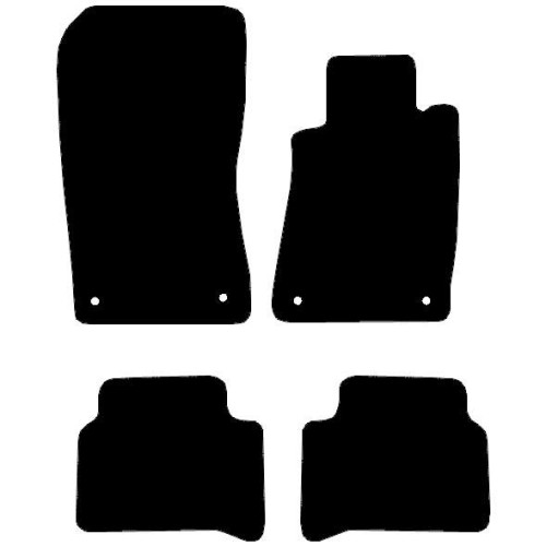 Actual Mat Shape for Mercedes CLS (2005 - 2010)
