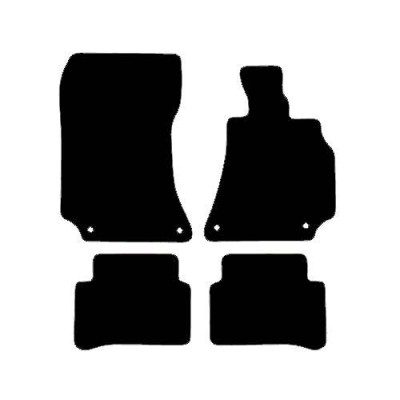 Actual Mat Shape for Mercedes E Class (W212) (Saloon and Estate) (2013 - 2016)