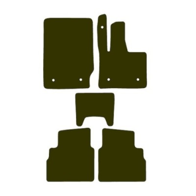 Actual Mat Shape for Mercedes G Class (W463) "G Wagon" (2018 - Present)