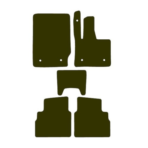 Actual Mat Shape for Mercedes G Class (W463) "G Wagon" (2018 - Present)