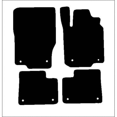 Actual Mat Shape for Mercedes GLE (2016 - 2019)
