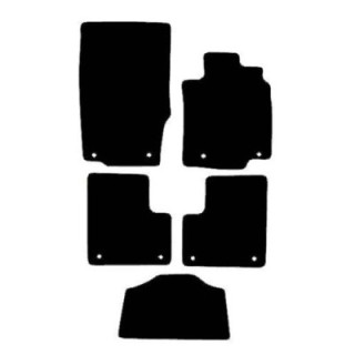 Actual Mat Shape for Mercedes GLS (X166) (2012 - 2019)