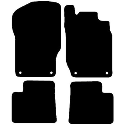 Actual Mat Shape for Mercedes ML Class W164 (2006 - 2011)