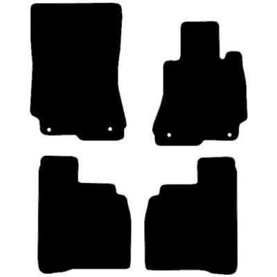 Actual Mat Shape for Mercedes S Class (W221) / CL (2006 - 2013)