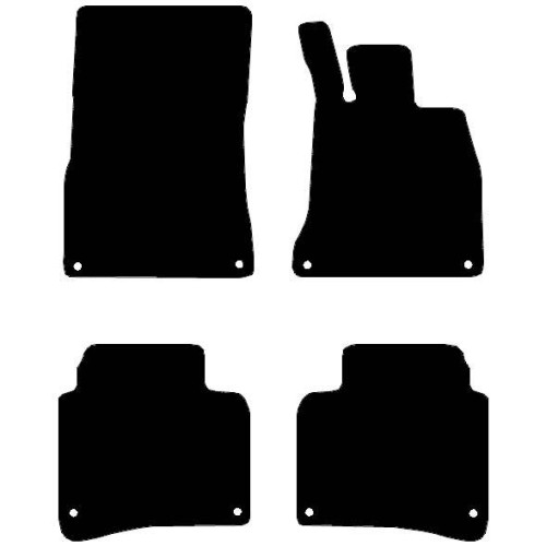 Actual Mat Shape for Mercedes S Class LWB W222 (2013 - 2021)