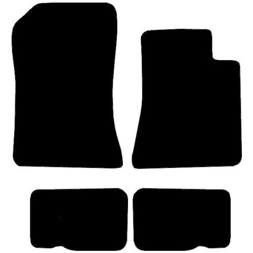 Actual Mat Shape for Mercedes SL 300 (1990 - 1995)