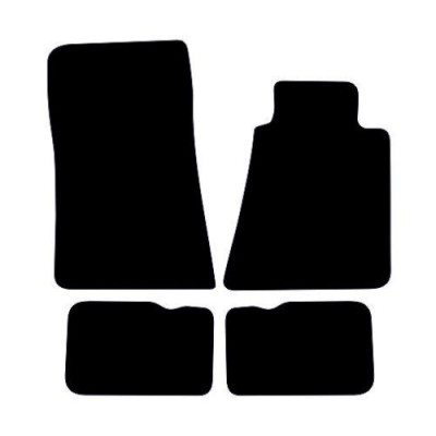 Actual Mat Shape for Mercedes SL R107 (1971 - 1989)