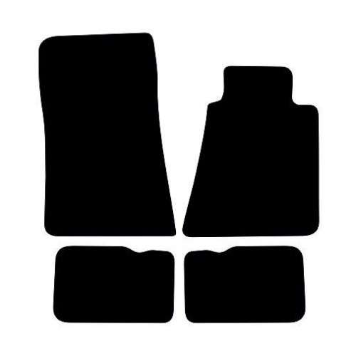 Actual Mat Shape for Mercedes SL R107 (1971 - 1989)