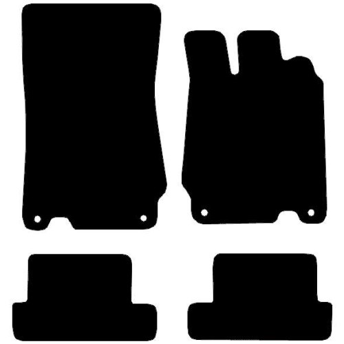 Actual Mat Shape for Mercedes SL R230/SL350 (2002 - 2012)