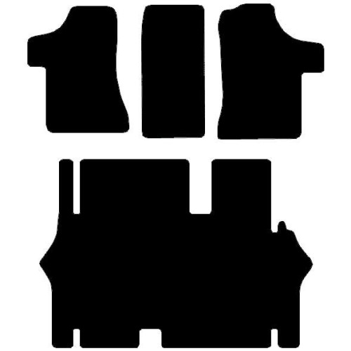 Actual Mat Shape for Mercedes Viano (Bench seat conference layout) (2008 - 2014)