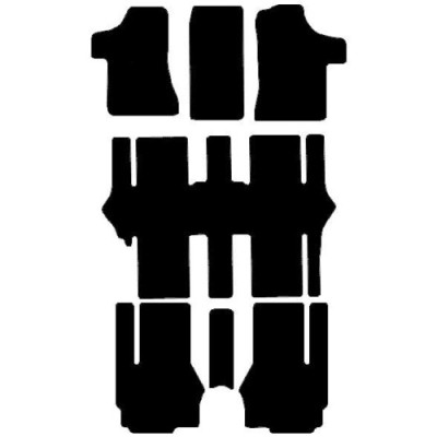 Actual Mat Shape for Mercedes Viano (2008 - 2014)