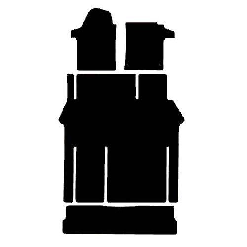 Actual Mat Shape for Mercedes V Class (3 ROWS) (2015 - Present)