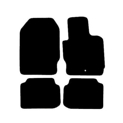 Actual Mat Shape for Mitsubishi Colt 5 Door (2004 - 2012)