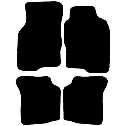Actual Mat Shape for Mitsubishi Galant (1993 - 1996)