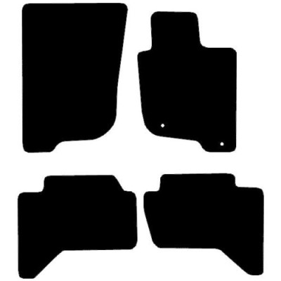 Actual Mat Shape for Mitsubishi L200 Double Cab Animal 4 Door (2006 - 2015)