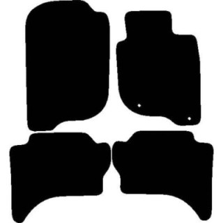 Actual Mat Shape for Mitsubishi L200 Double Cab (2015 - Present)