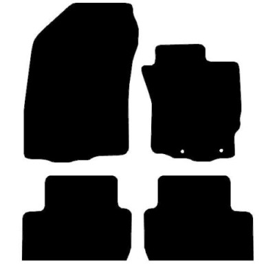 Actual Mat Shape for Mitsubishi Outlander (2nd gen) (2007 - 2012)